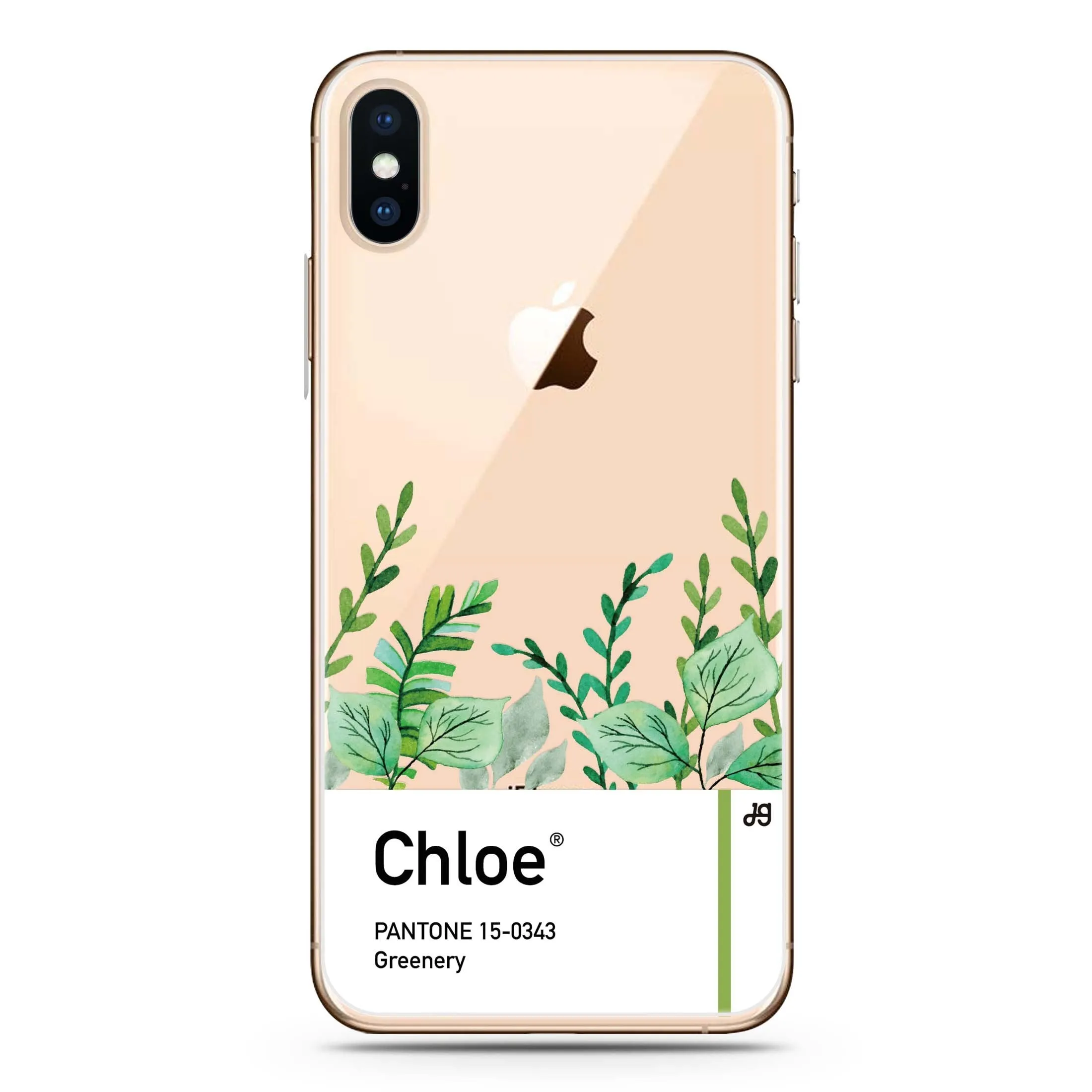 #15-0343 Greenery I iPhone X Ultra Clear Case