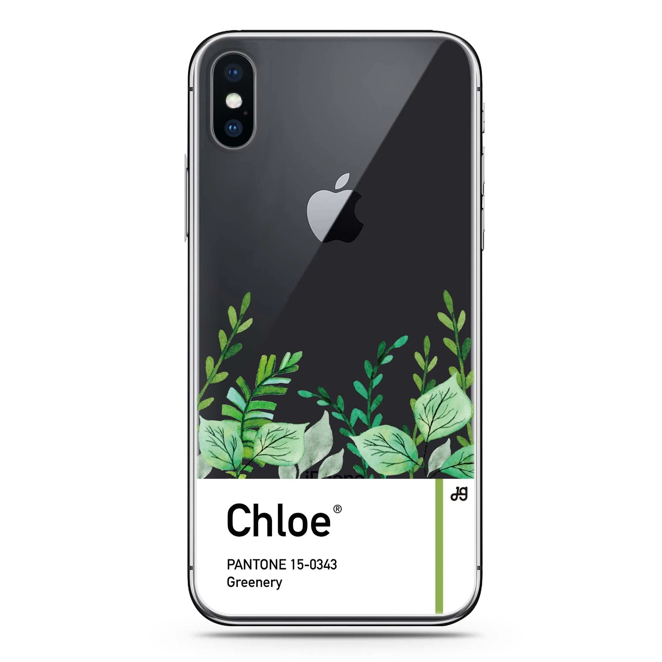 #15-0343 Greenery I iPhone X Ultra Clear Case