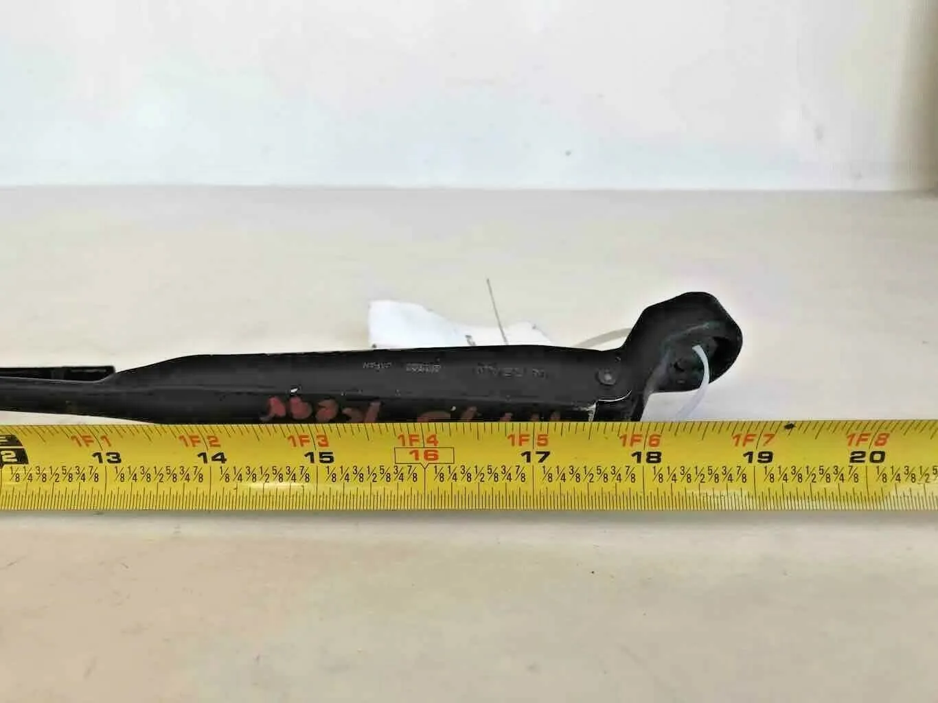 1999 NISSAN PATHFINDER Rear Back Windshield Wiper Arm Blade Frameless OEM