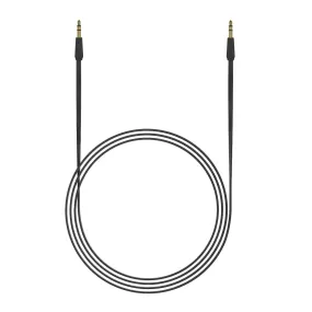 4ft Flat TPU Auxiliary Cable (3.5mm) - Black