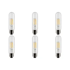 5.5W T10 LED - Clear - Medium base - 90 CRI - 3000K - 120V - 6PK