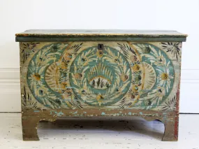 A 19th Century Painted Provençal Blanket Chest