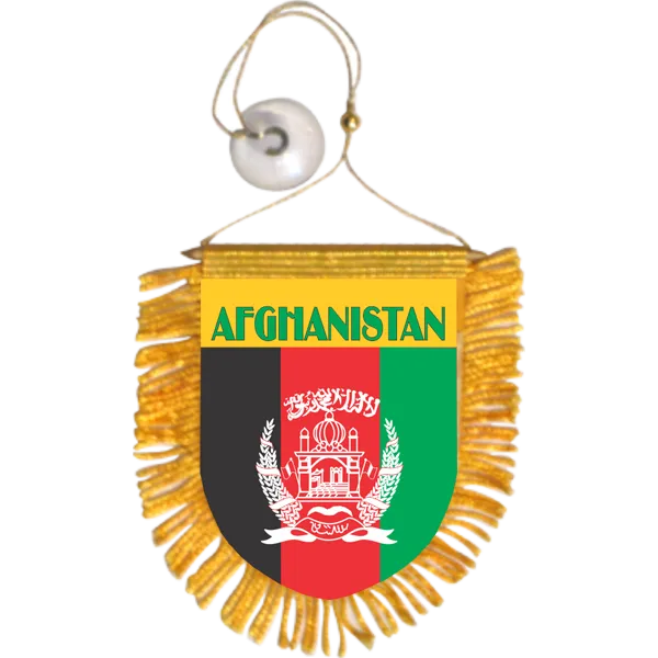 Afghanistan Mini Car Banner