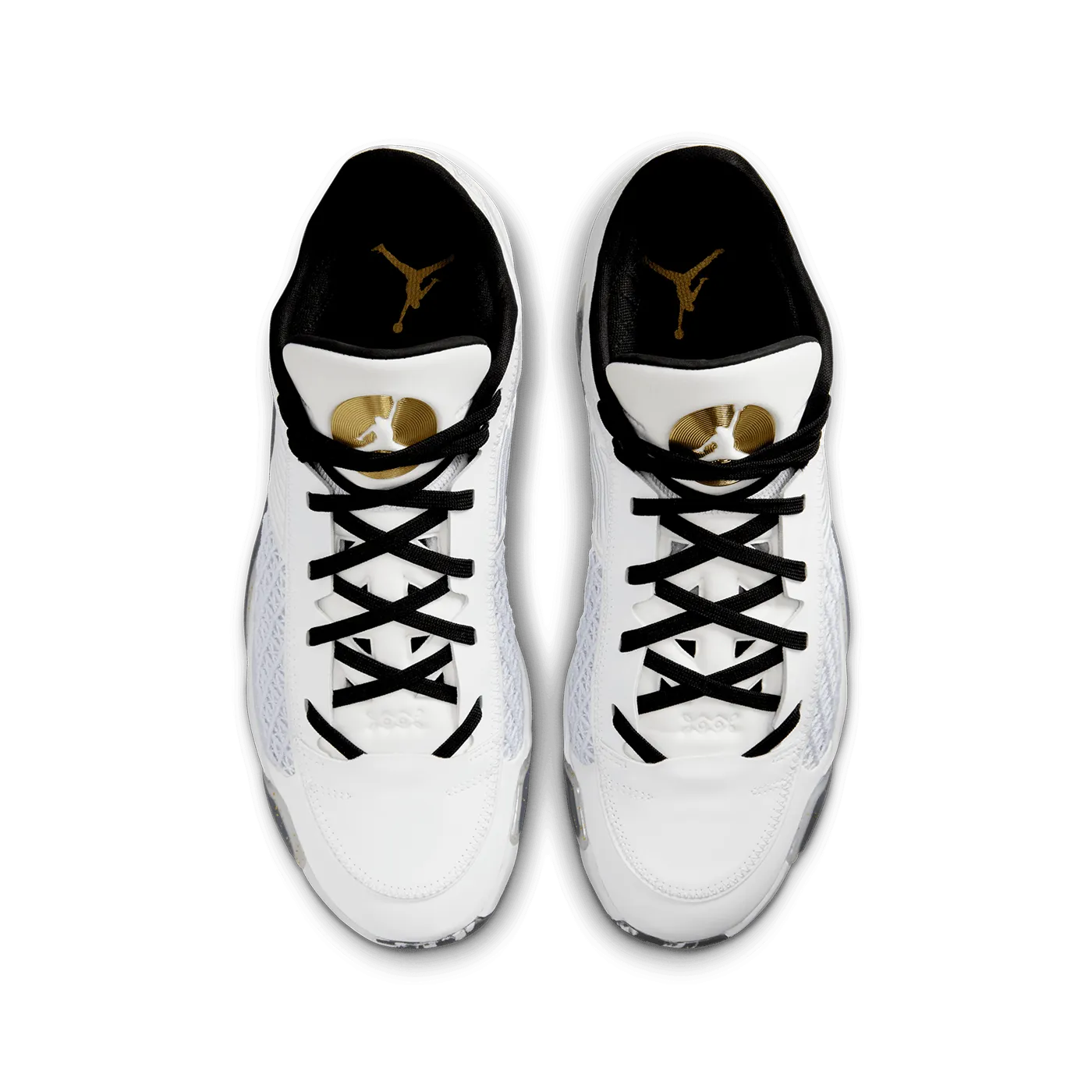 Air Jordan XXXVIII Low PF 'White and Metallic Gold'