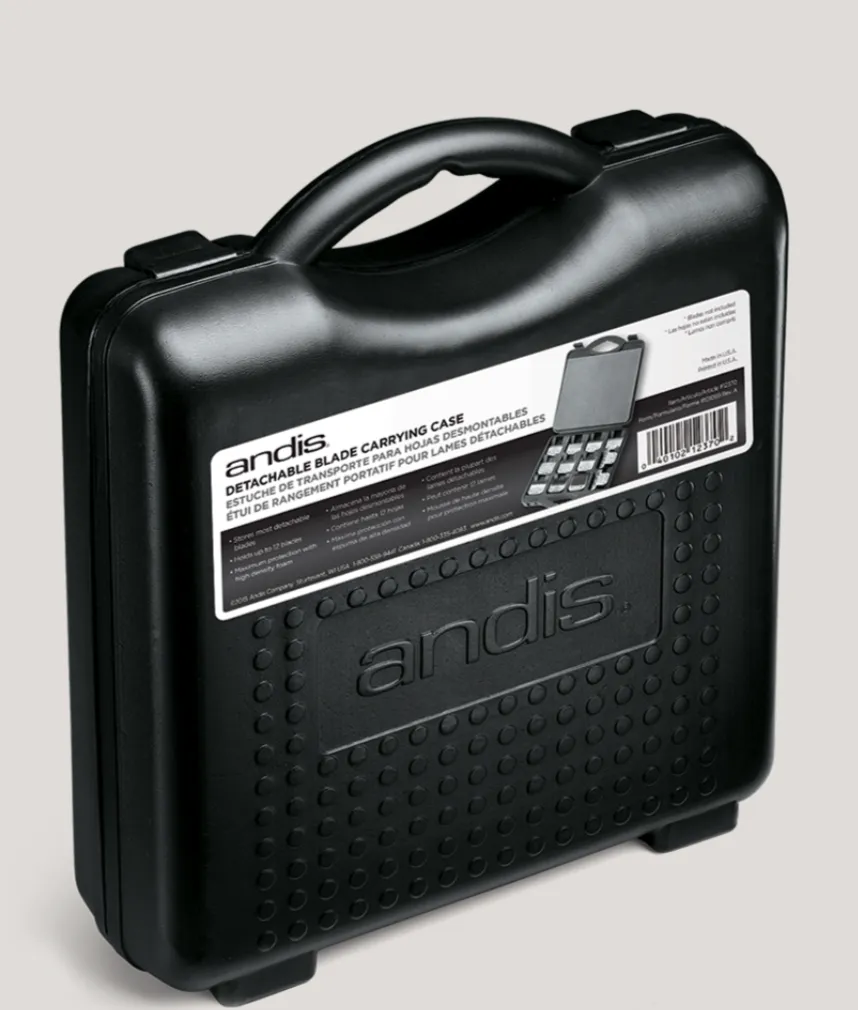 Andis Blade Carrying Case (Holds 12 Blades)