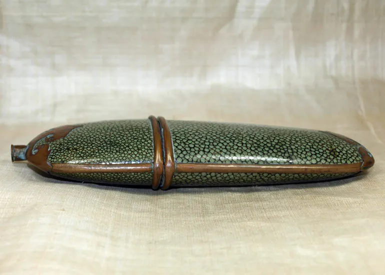 Antique Stingray Skin Eyeglass Case from Papua New Guinea