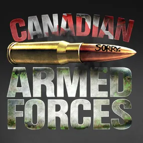 Armed Forces "Sorry" Decal