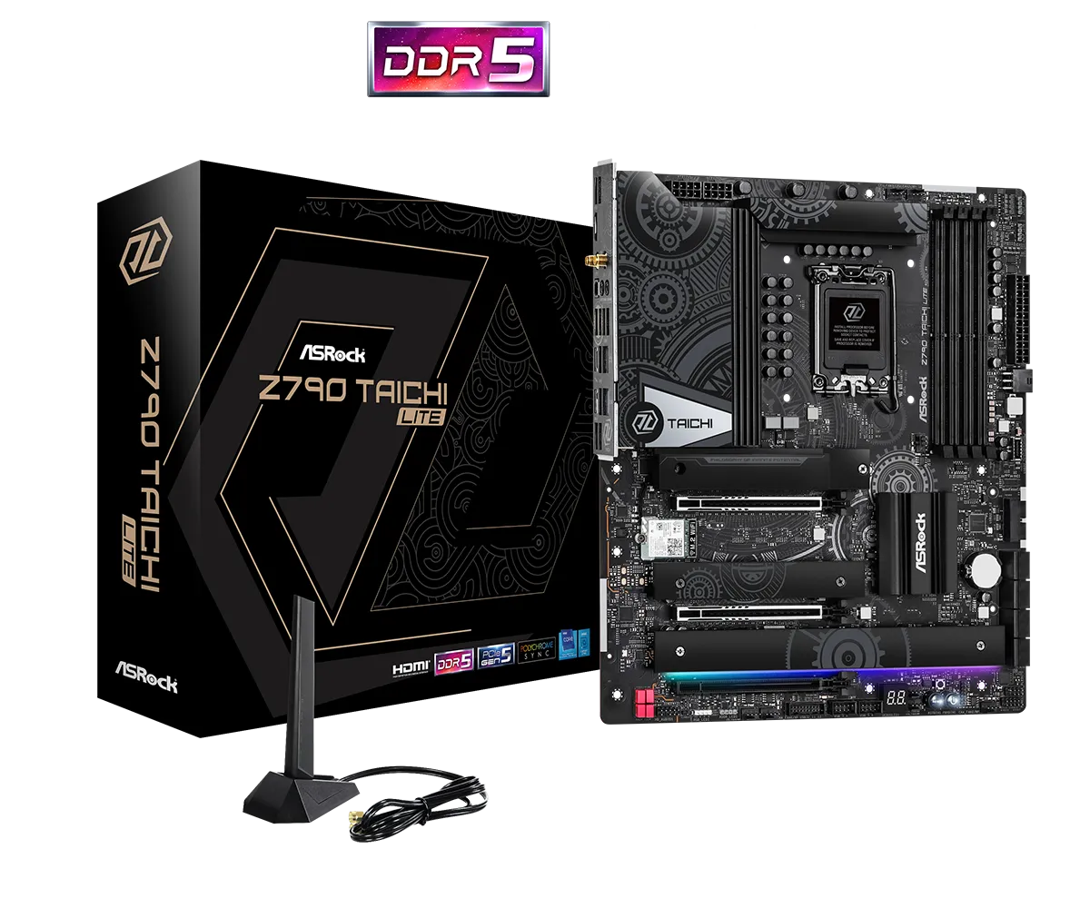 ASRock Z790 Taichi Lite DDR5,LGA 1700 EATX Motherboard