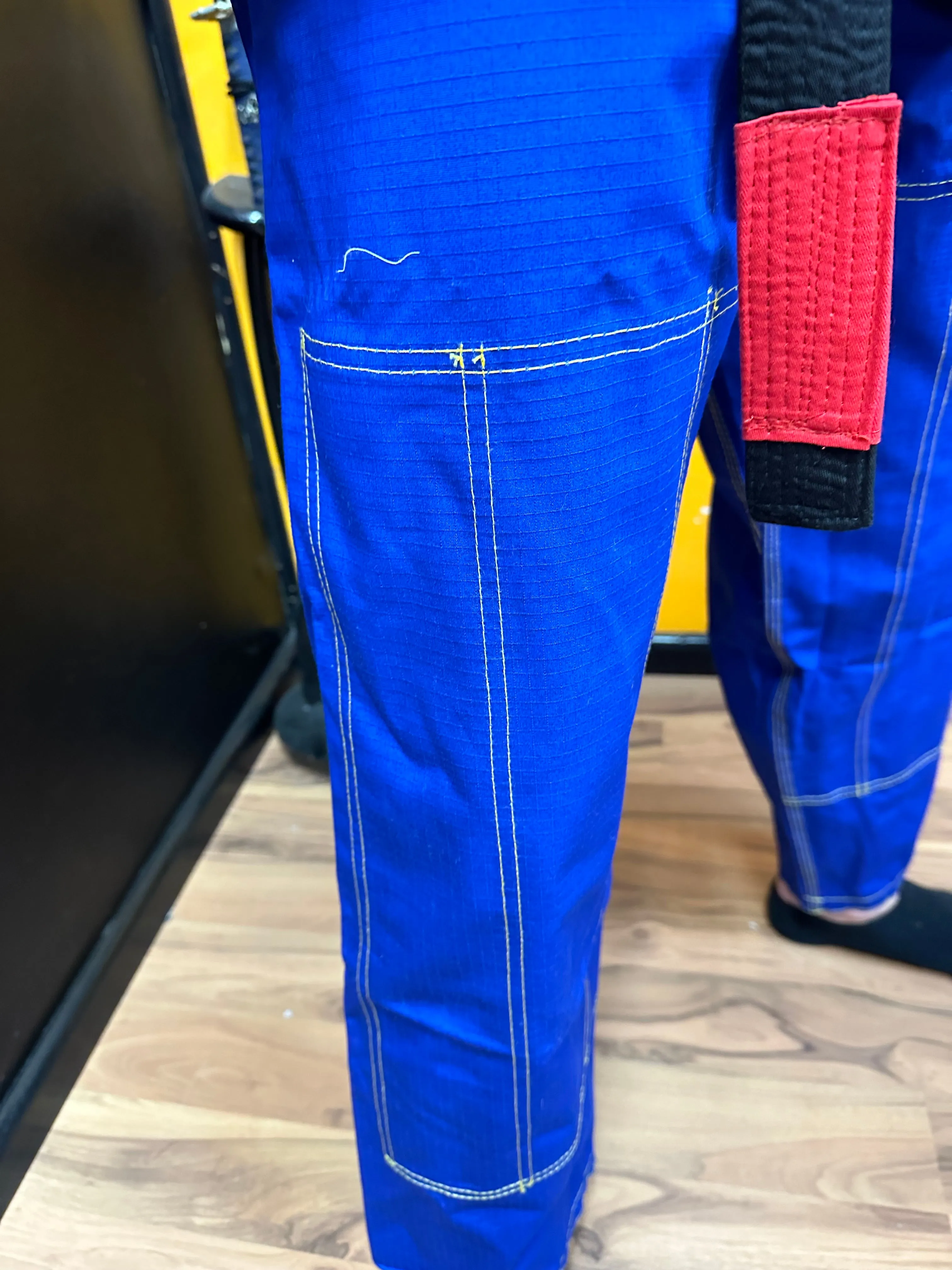 BJJ Fuji Pro "ORIGINS" Blue Gi with Yellow Stitch