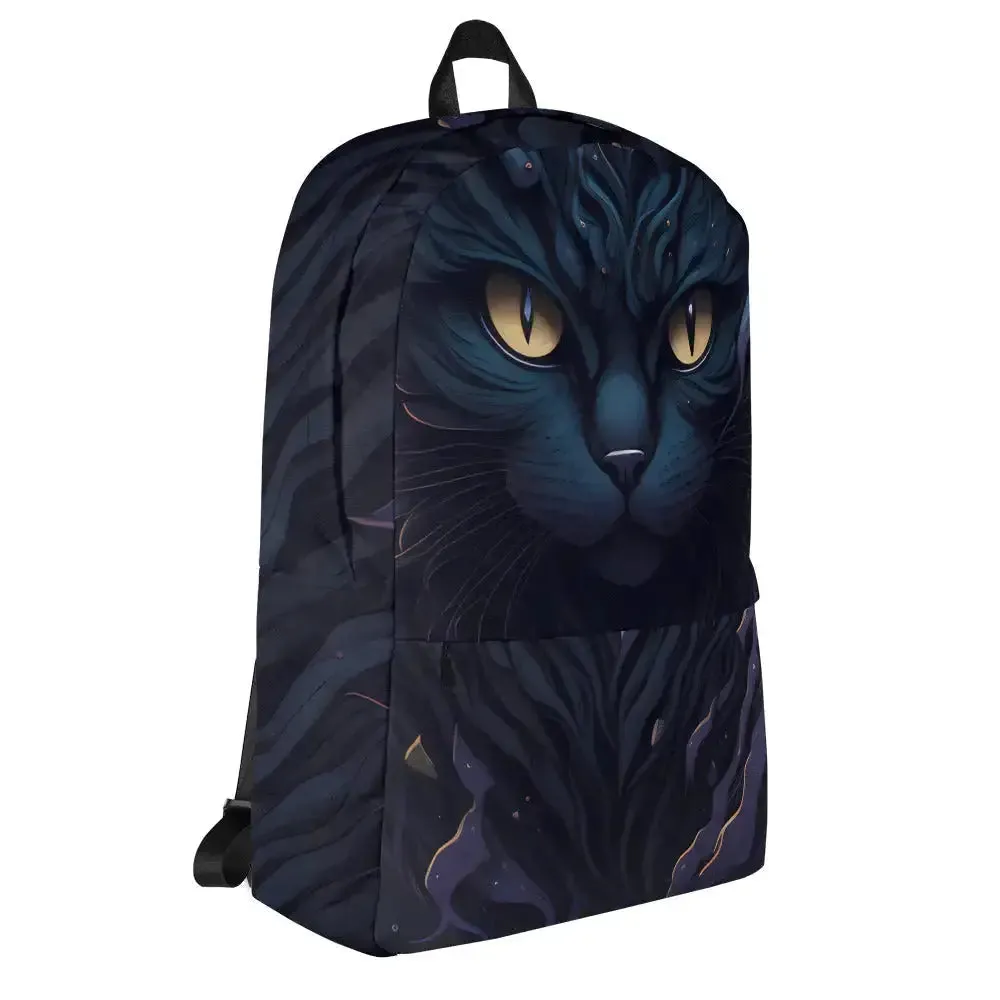 Black cat backpack