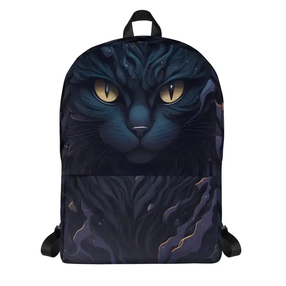 Black cat backpack