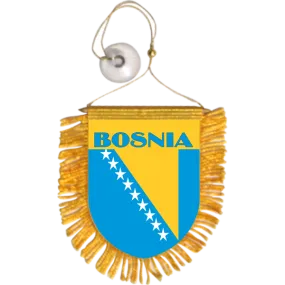 Bosnia Mini Car Banner