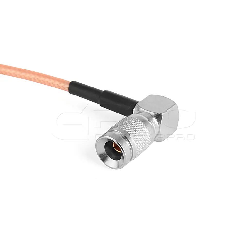 CGPro Ultra Thin Right Angled BNC to Right Angled 1.0/2.3 DIN HD-SDI 6G-SDI Cable