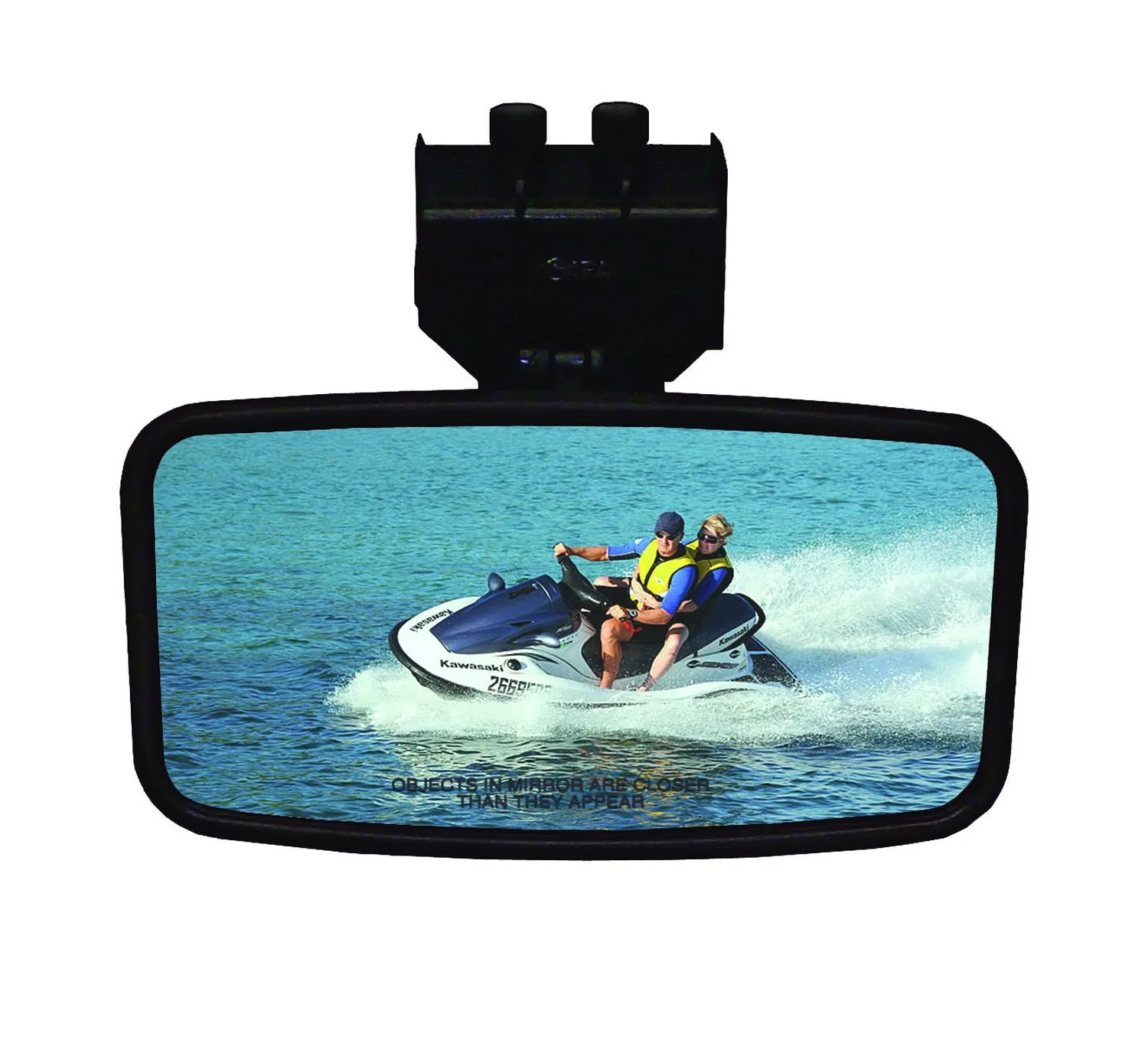 Cipa USA 11140 Boating Safety Mirror; 4 in. x 8 in.;