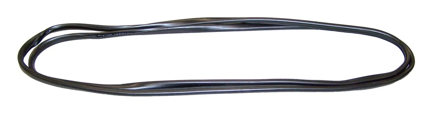 Crown Automotive Jeep Replacement 55176430AD Windshield Glass Weatherstrip; Front;