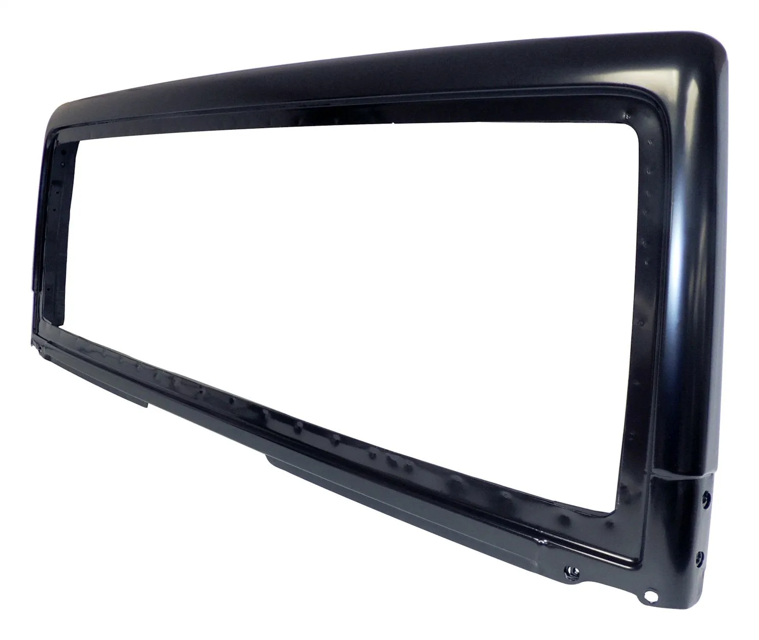 Crown Automotive Jeep Replacement 68028605AJ Windshield Frame; Black Paintable;