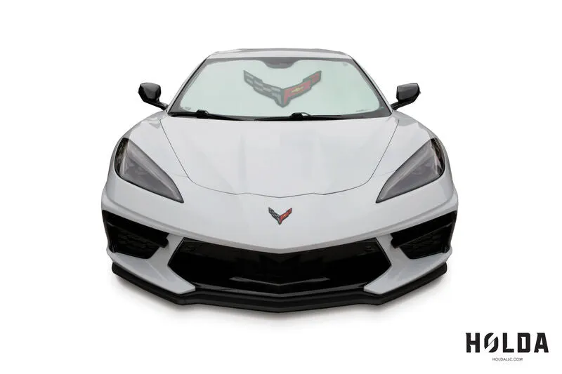 Custom Fit Sunshield Corvette C8 Flags officially licensed