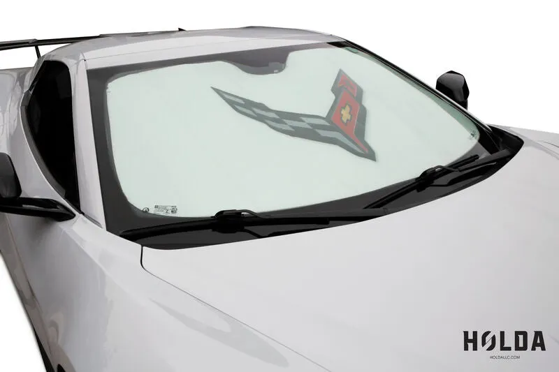 Custom Fit Sunshield Corvette C8 Flags officially licensed