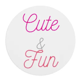 Cute and Fun Mouse Pad