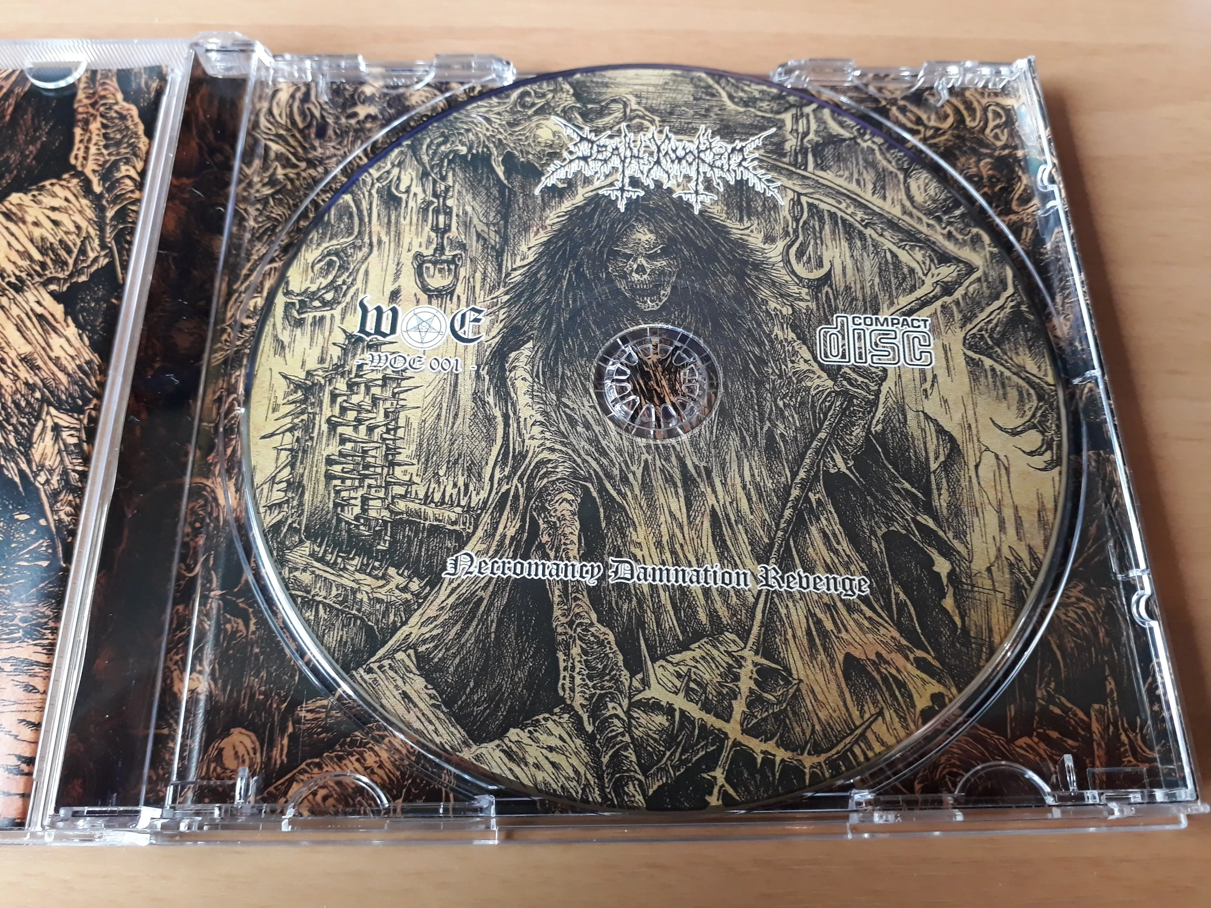 DEATH INVOKER - Necromancy Damnation Revenge CD