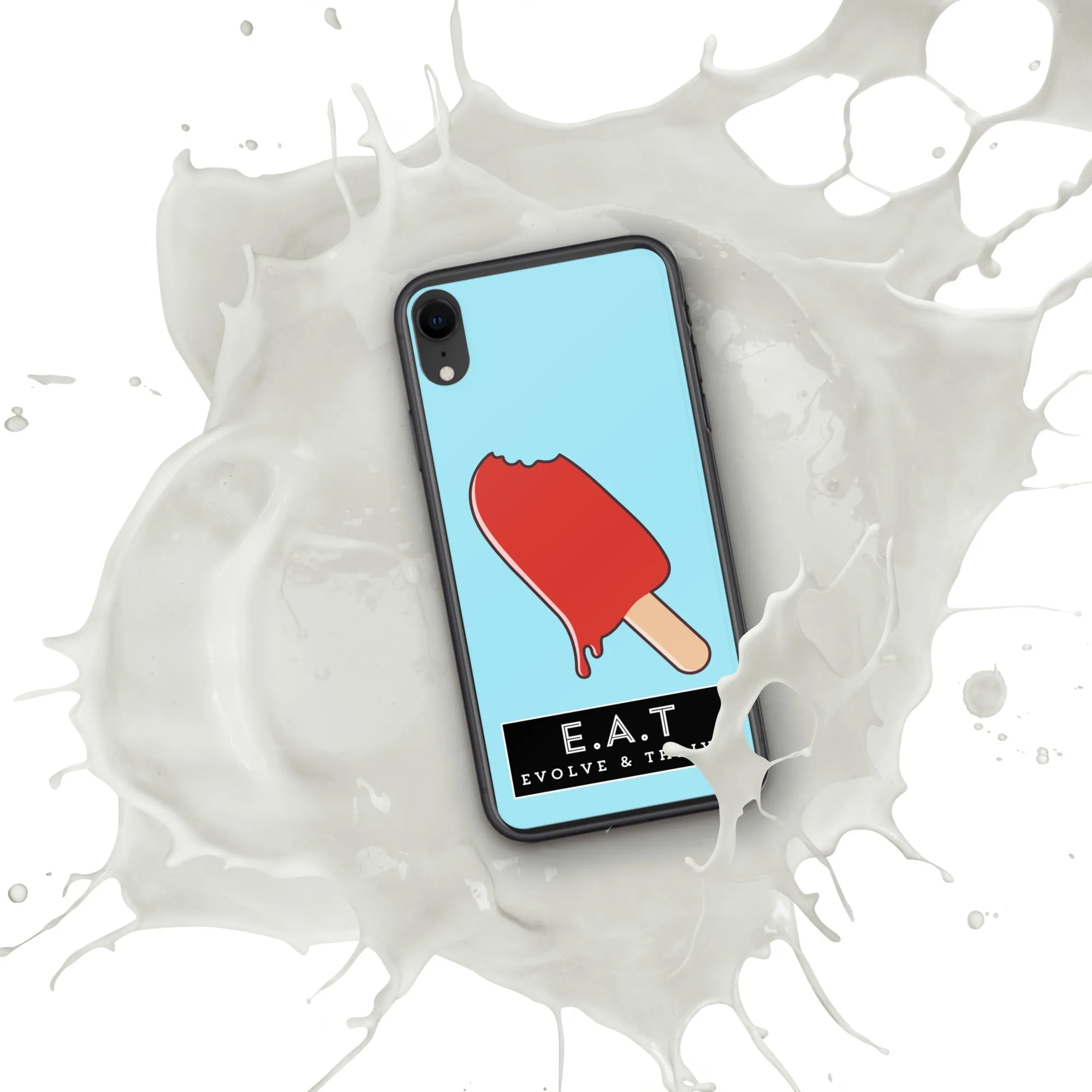 E.A.T Blizzard Blue Clear Case for iPhone®