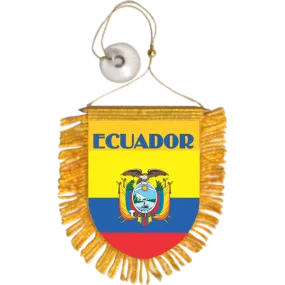 Ecuador Mini Car Banner