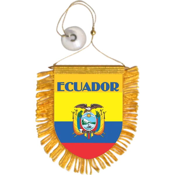 Ecuador Mini Car Banner