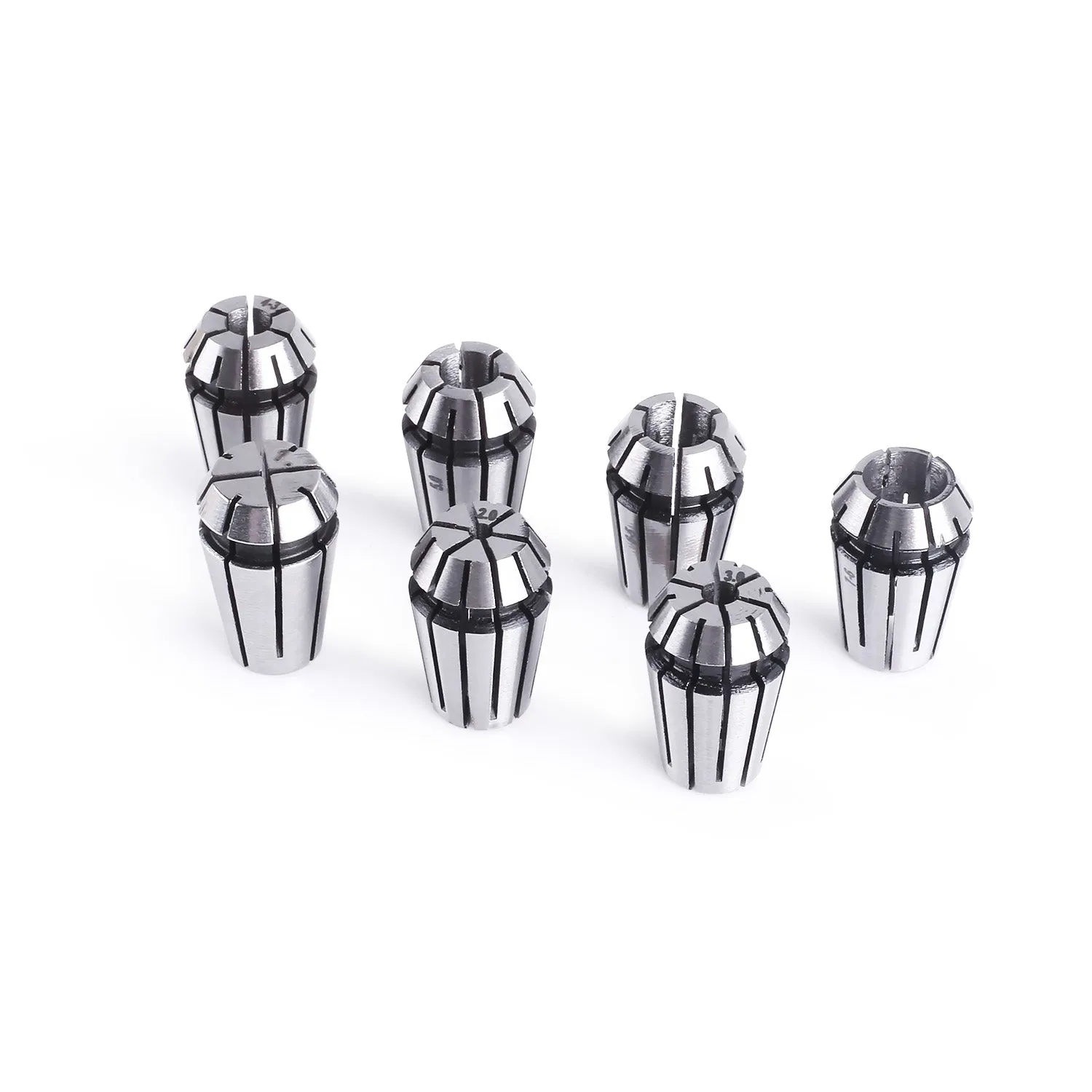 ER11 Spring Collet Set φ1, 2, 3, 4, 5, 6, 7mm