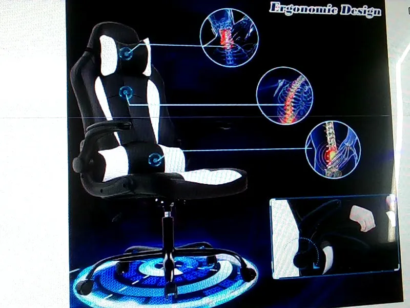 Ergonomic Gaming Office Chair with Lumbar Support