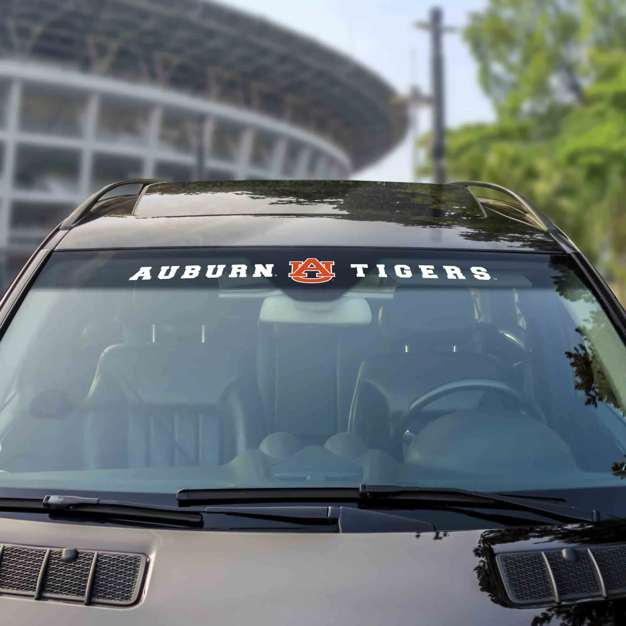 Fanmats Auburn Tigers Sun Stripe Windshield Decal 3.25" x 34"