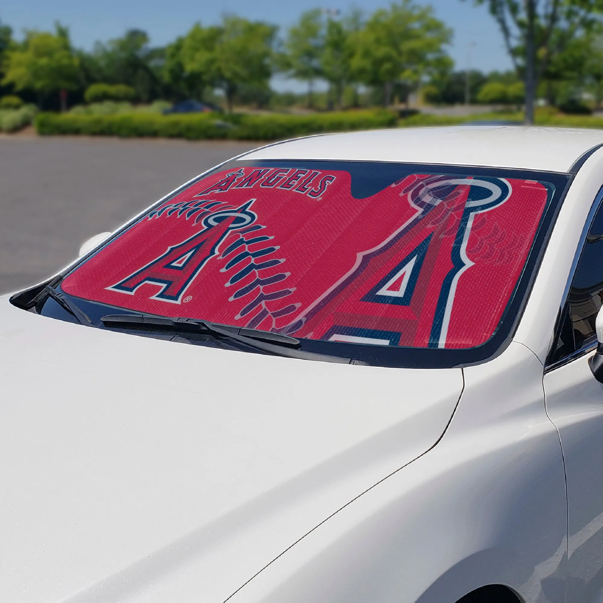 Fanmats Los Angeles Angels Windshield Sun Shade