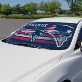 Fanmats New England Patriots Windshield Sun Shade