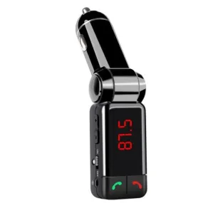 FM Transmitter Modulator Bluetooth Handsfree Adapter USB Charger AUX MP3 Player