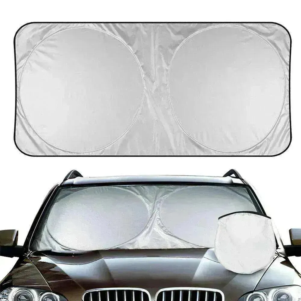 Foldable Large Sunshade for Truck Van Block Cover