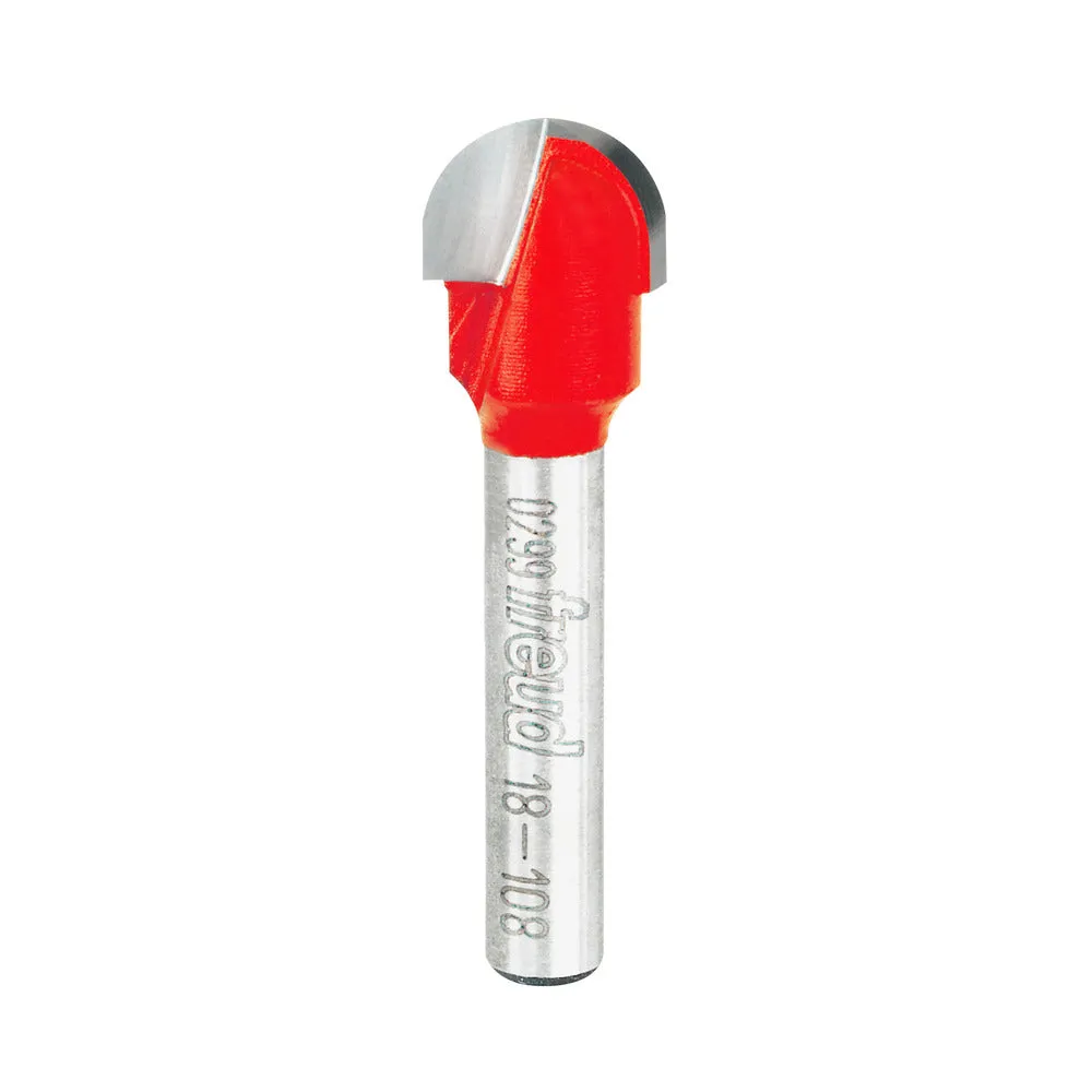 Freud Round Nose Bit 1/4" Shank x 1/4" Radius