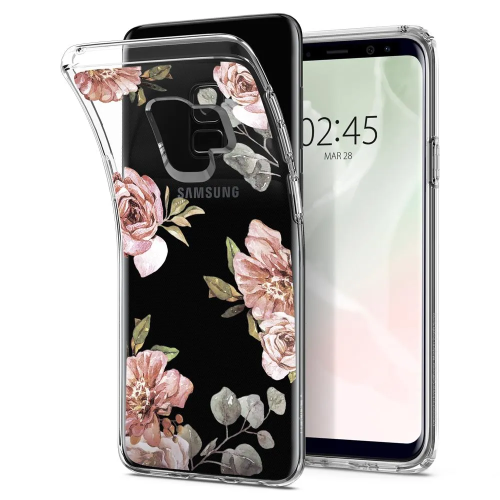 Galaxy S9 Case Liquid Crystal Blossom