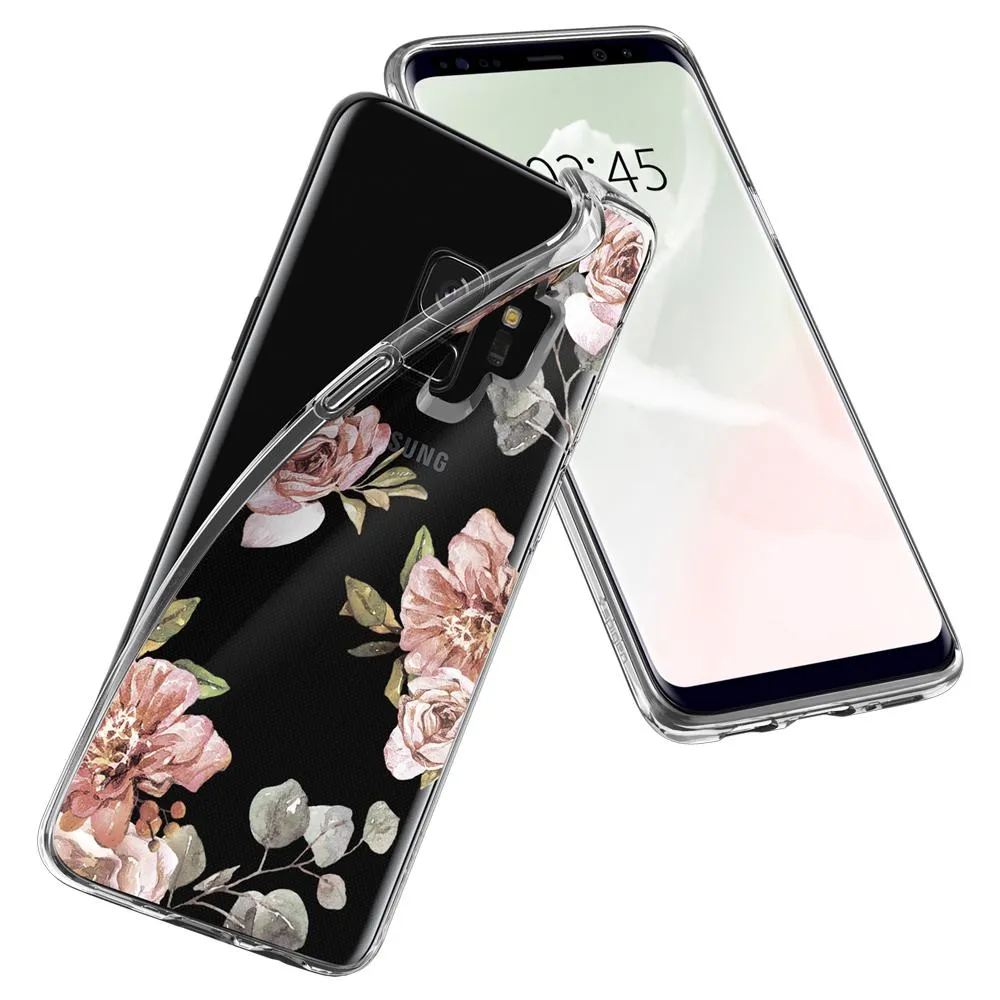 Galaxy S9 Case Liquid Crystal Blossom