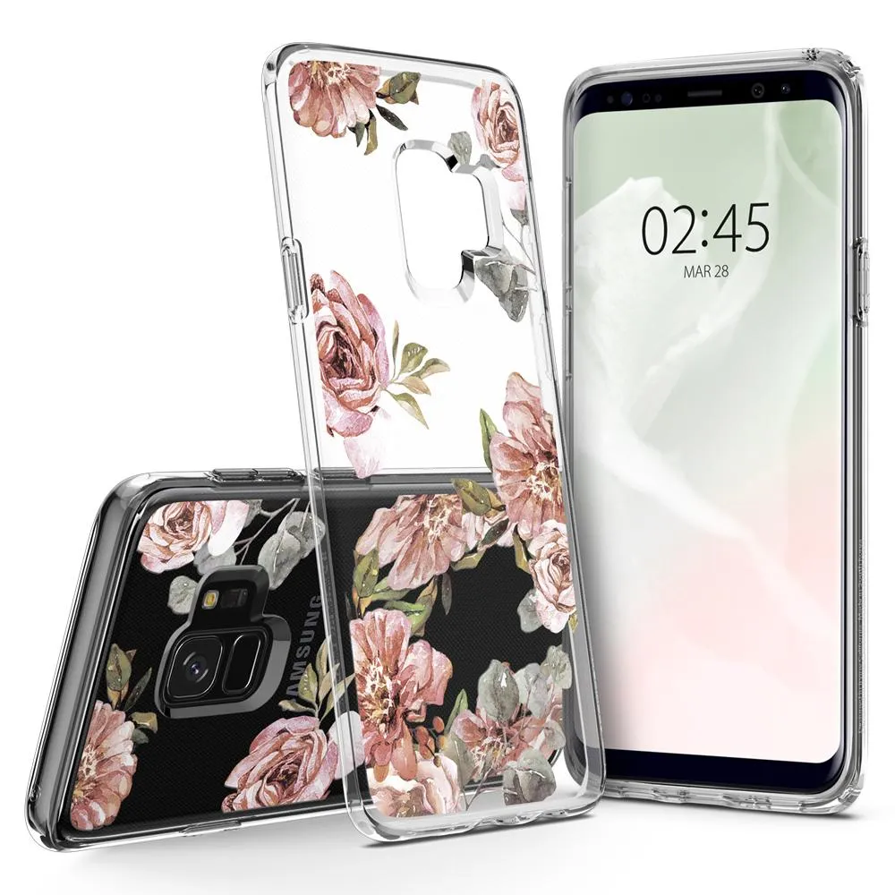 Galaxy S9 Case Liquid Crystal Blossom