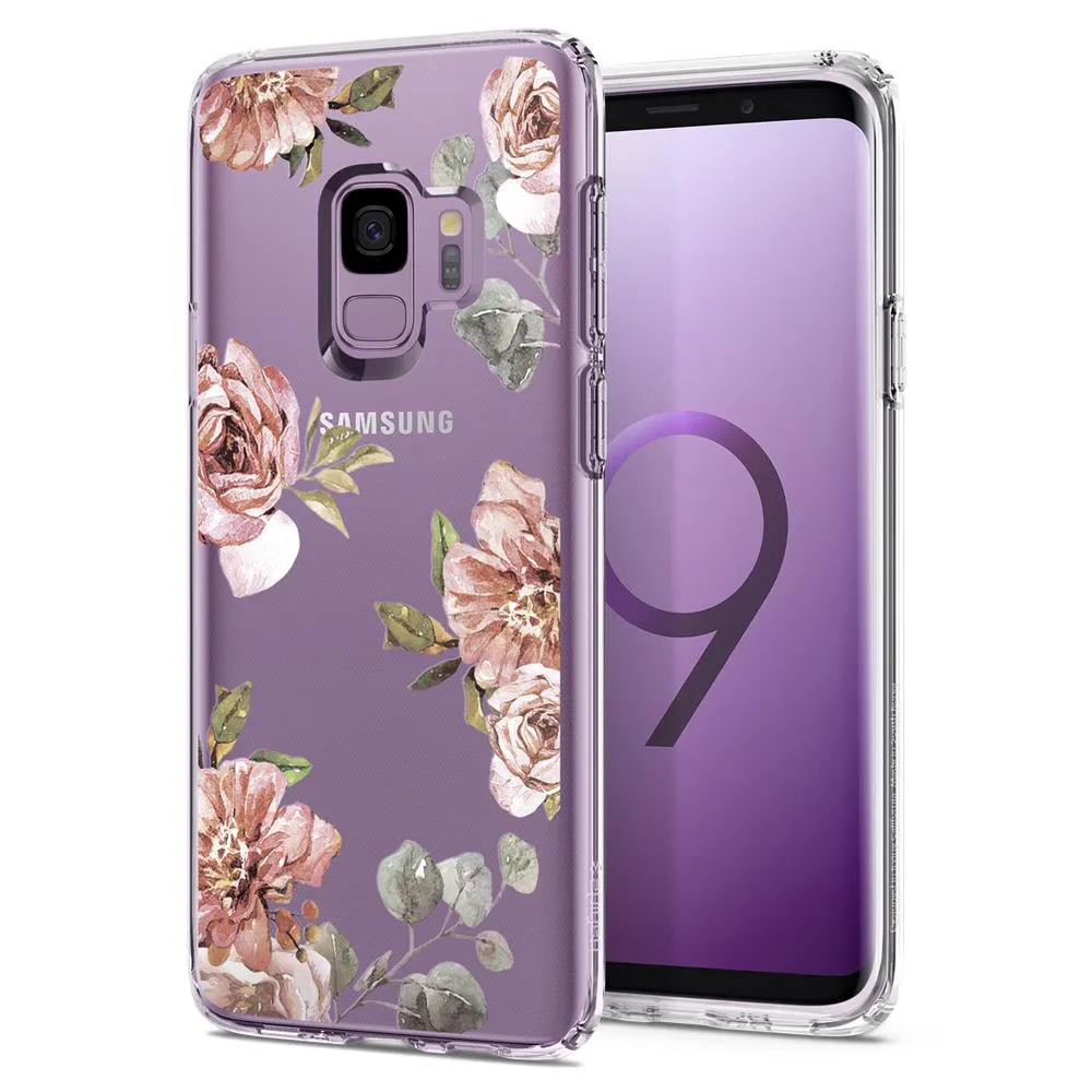 Galaxy S9 Case Liquid Crystal Blossom