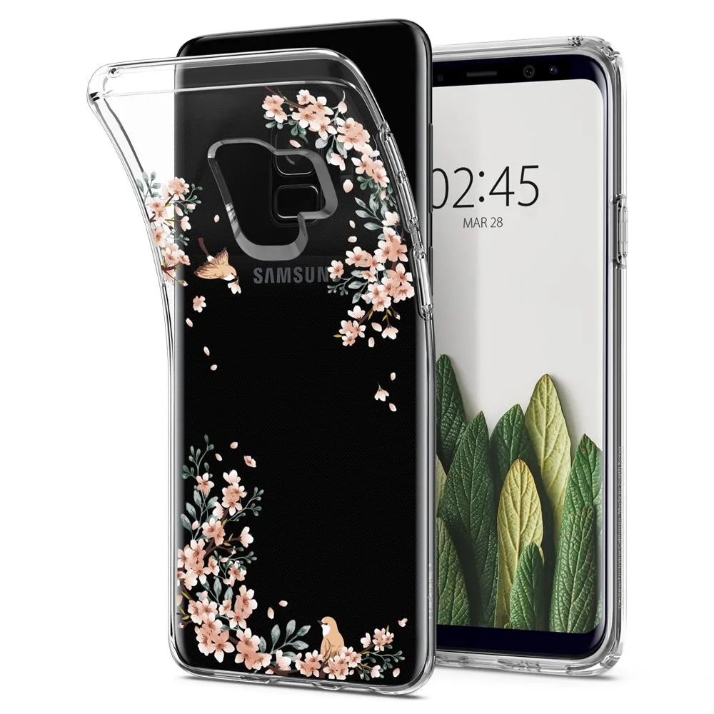 Galaxy S9 Case Liquid Crystal Blossom