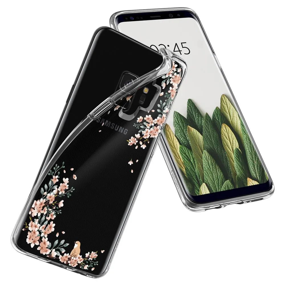 Galaxy S9 Case Liquid Crystal Blossom