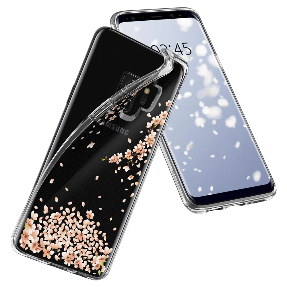 Galaxy S9 Case Liquid Crystal Blossom