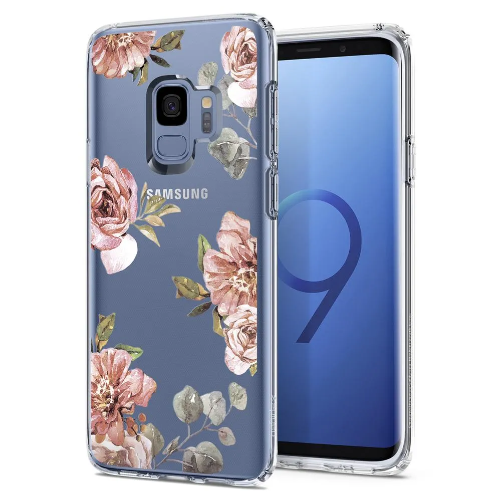 Galaxy S9 Case Liquid Crystal Blossom