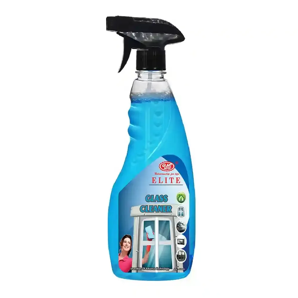 Glass Cleaner Liquid Spray - Removes Stains, Grime & Fingerprints Useful For Vehicles, Home & Offices