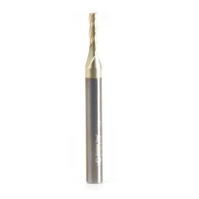 Glass Reinforced Plastic Cutting CNC Router Bit | 1⁄8 Dia x 1⁄2 x 1⁄4 Shank Up-Cut | 51521 | 738685515211