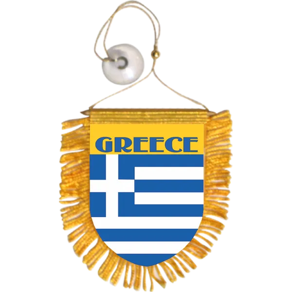 Greece Mini Car Banner