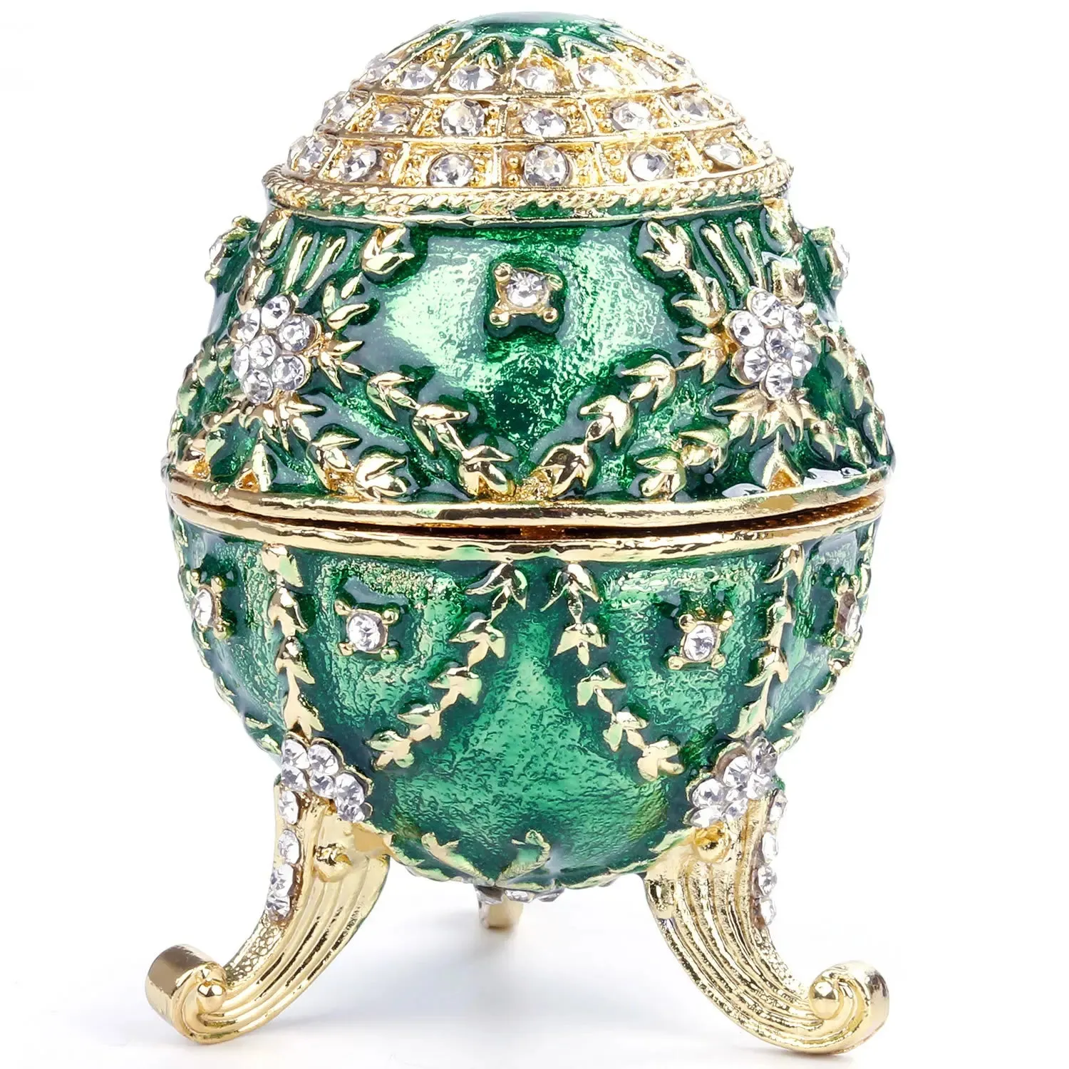 Handcrafted Embellished Egg Jewelry Gift Boxes