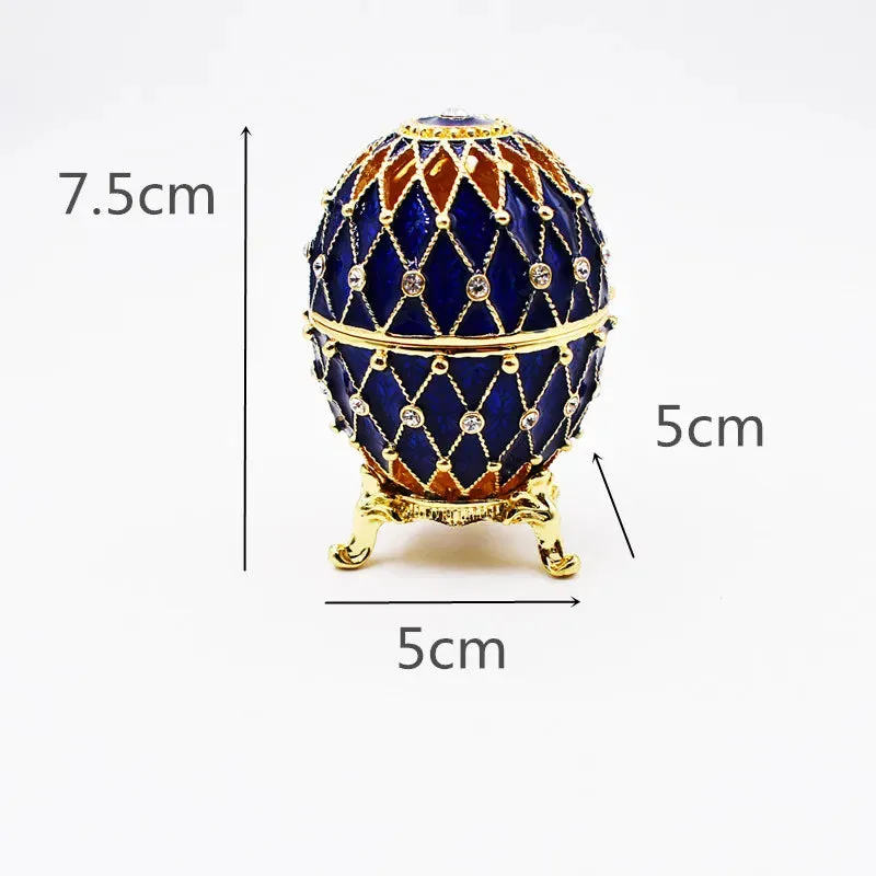 Handcrafted Embellished Egg Jewelry Gift Boxes