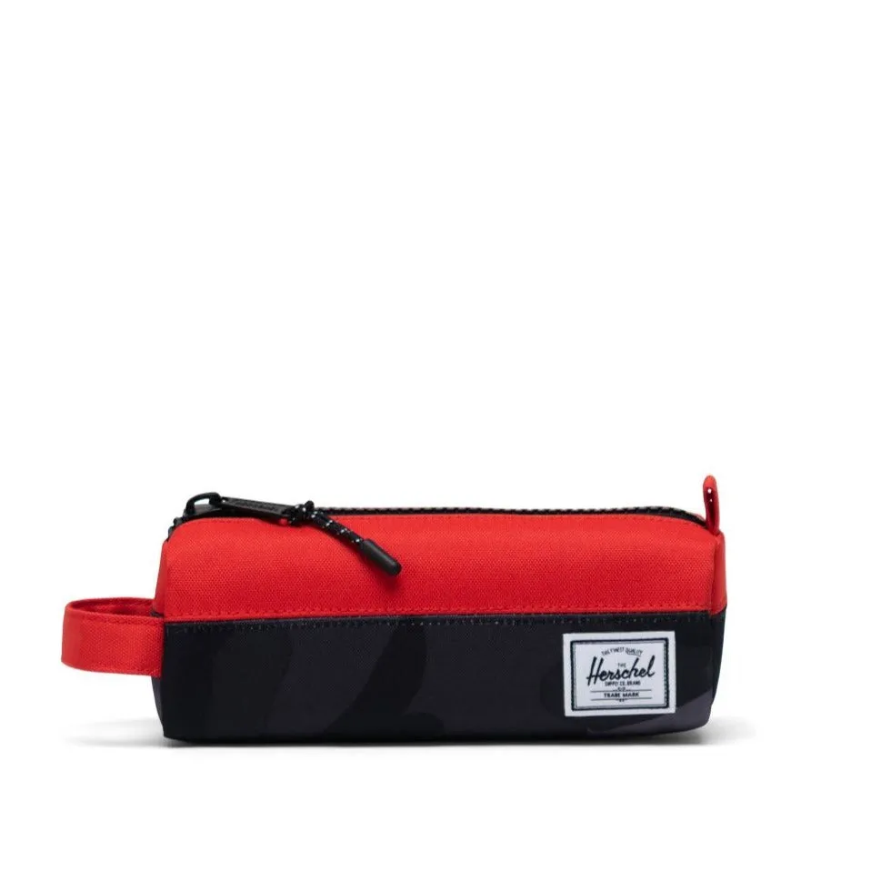 Herschel Fiery Red/Night Camo Settlement Pencil Case