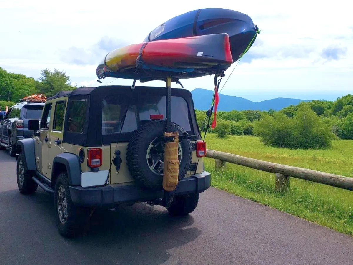 HITCHMOUNT-RACK for Canoes / Kayaks